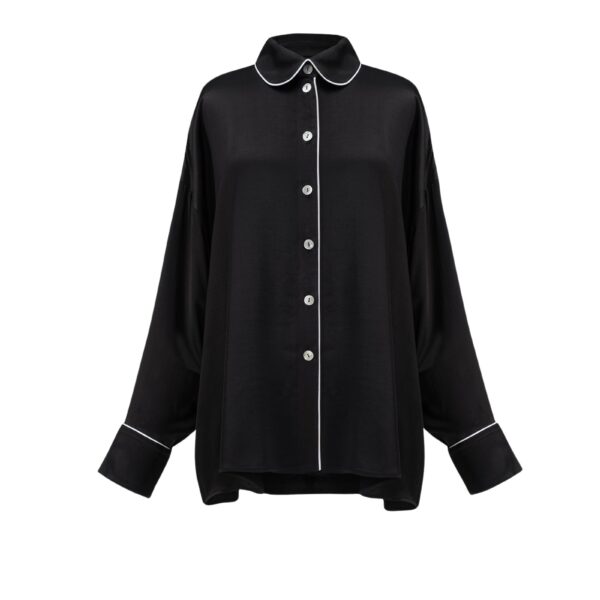 Pastelle Oversized Shirt in Black