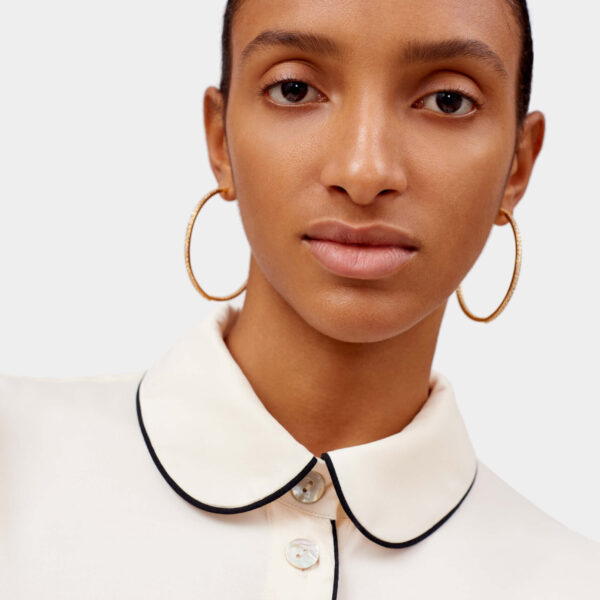 pastelle oversized shirt in off-white