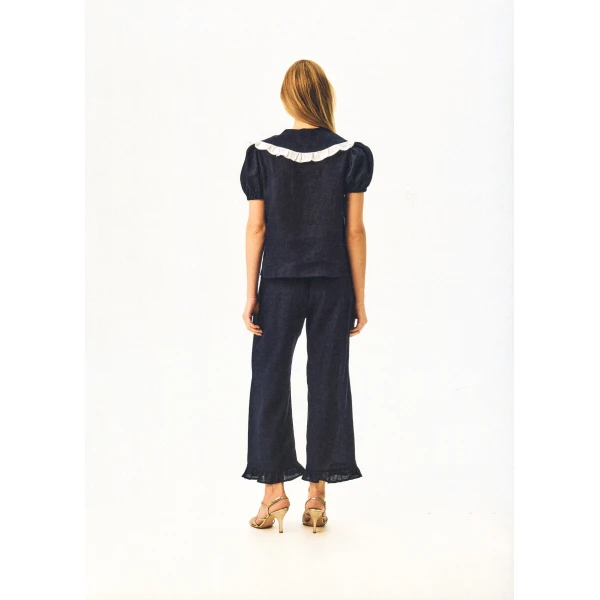 Sleeper navy trousers