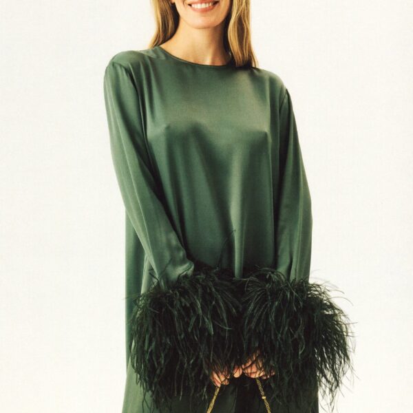 Sleeper green dress