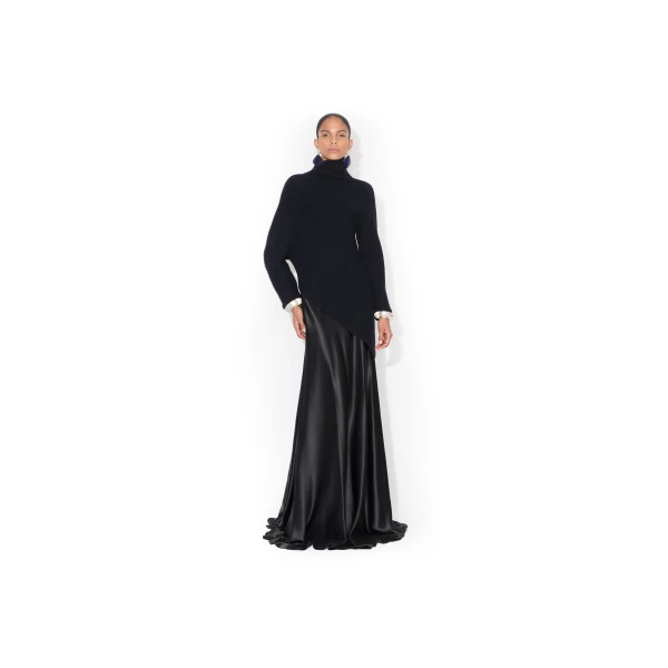 Alaia Slip Silk Dress, view 2