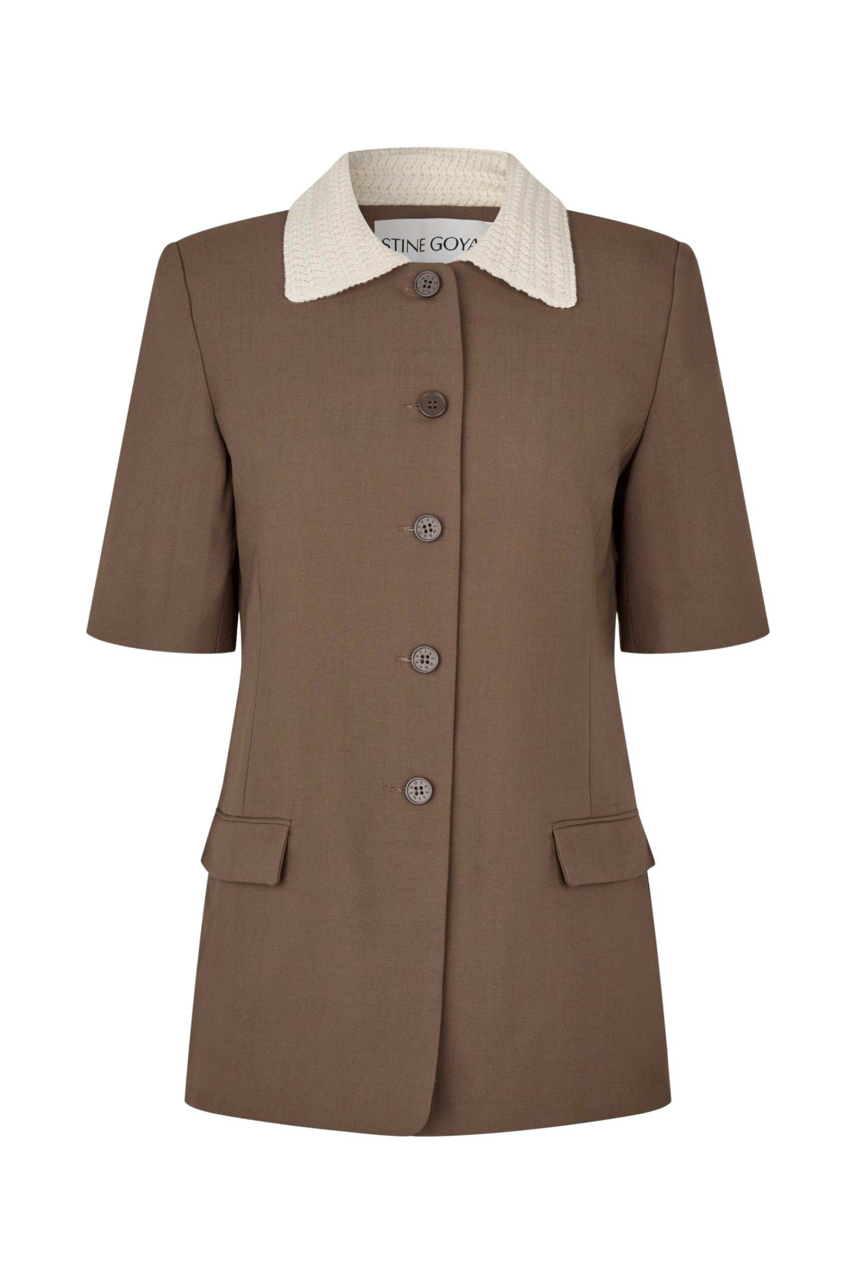 Boxy Short Sleeve Tailoring Jacket