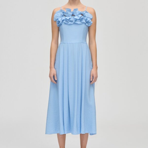 Bustier Dress With Flower Details
