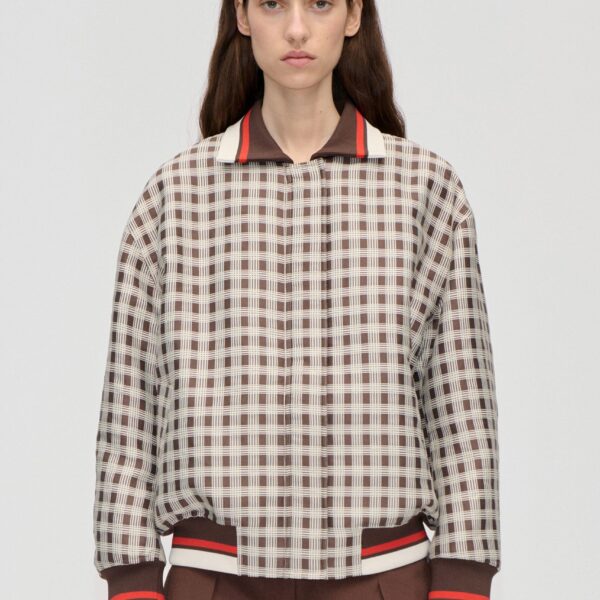 Collar Bomber Jacket