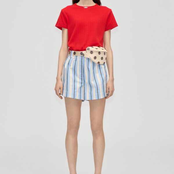 Elasticated Shorts With Tab