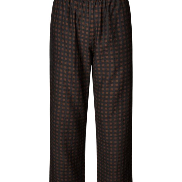 Elasticated Waistband Pants in Morgensol Checks