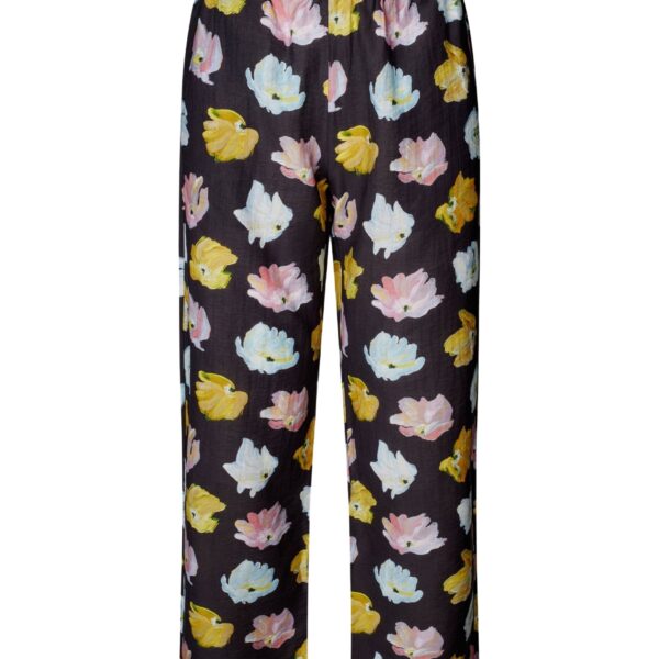 Elasticated Waistband Pants in Morgensol Poppies