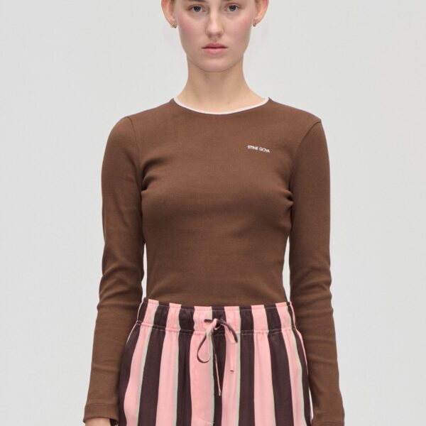 Long Sleeve Rib Top
