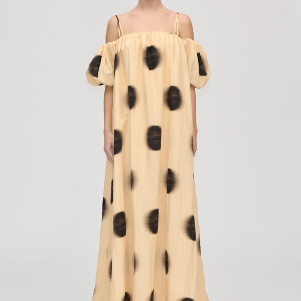 Romantic Volume Strap Dress