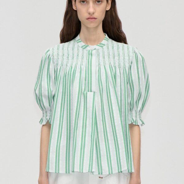 Smocked Gathered Top