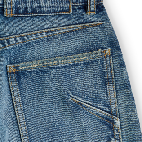 Alaïa Straight Denim Jeans - ALAÏA Pants - Laser Cut Luxury - Shop at Coveti