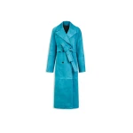 Alaïa Suede Goatskin Trench Coat - ALAÏA Coats - Laser Cut Luxury - Shop at Coveti Alaïa Suede Goatskin Trench Coat - ALAÏA Coats - Laser Cut Luxury - Shop at Coveti