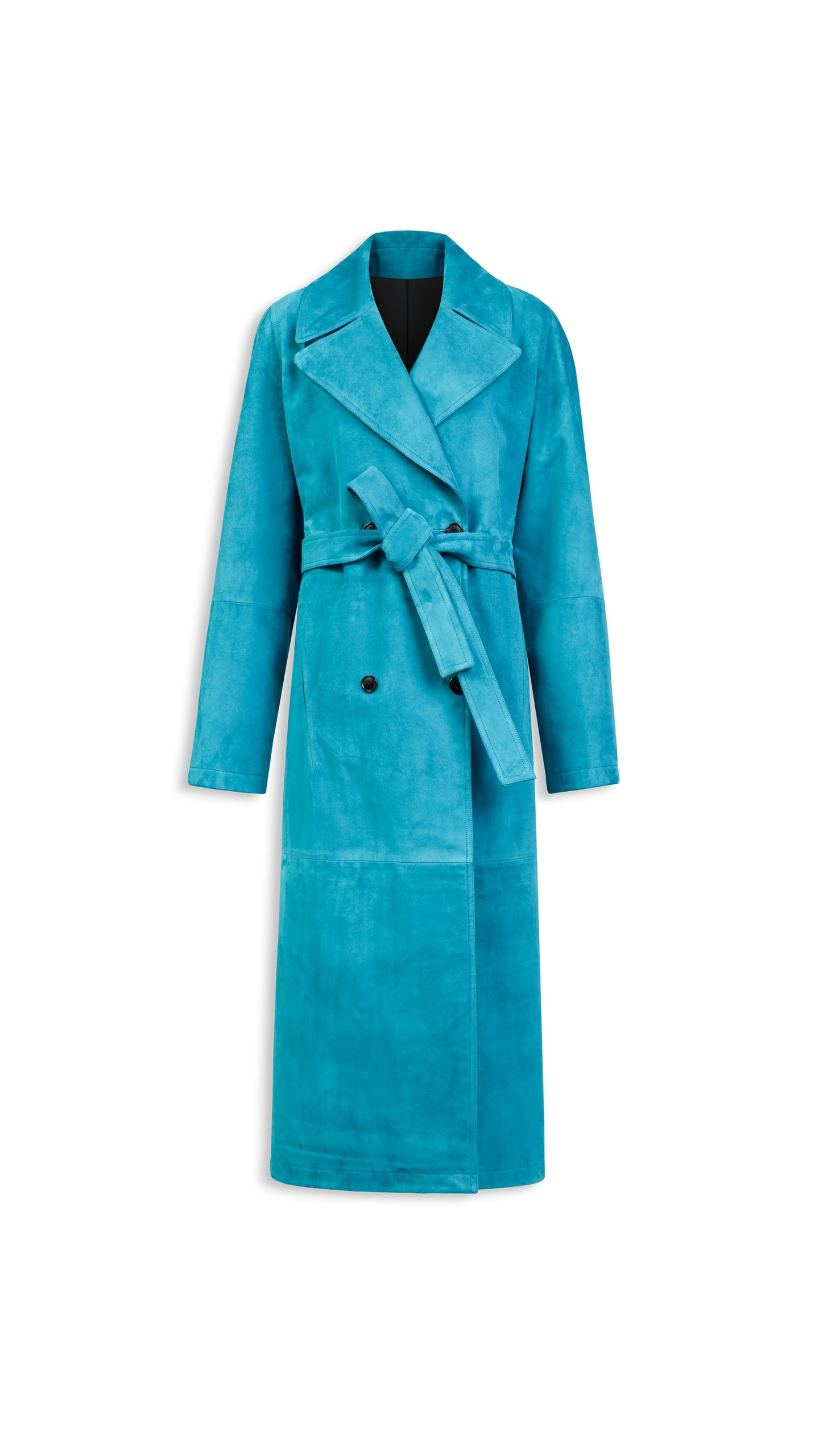 Alaïa Suede Goatskin Trench Coat - ALAÏA Coats - Laser Cut Luxury - Shop at Coveti Alaïa Suede Goatskin Trench Coat - ALAÏA Coats - Laser Cut Luxury - Shop at Coveti