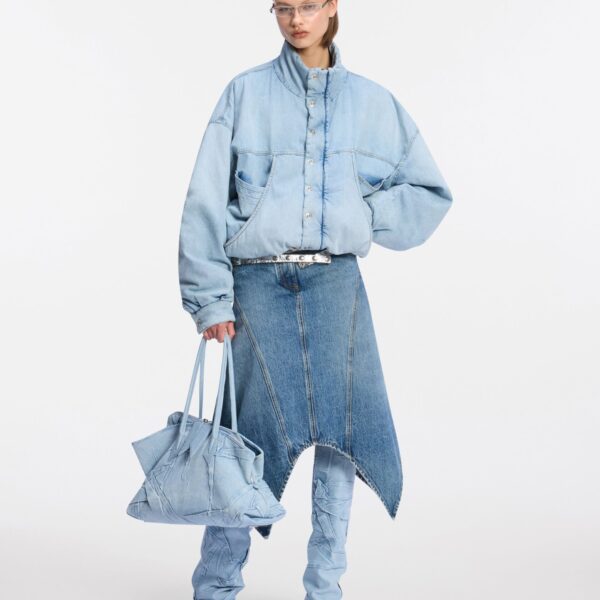 Super washed blue bomber