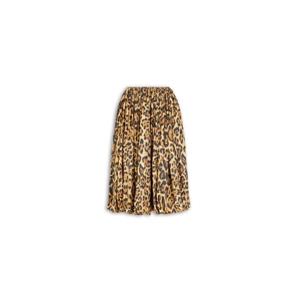 Alaia Taffeta A Line Skirt