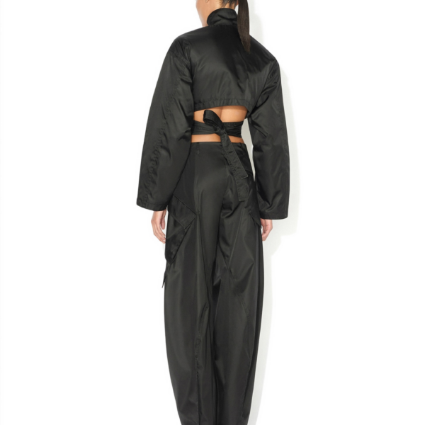 Alaïa Taffeta Cargo Pants - ALAÏA Pants - Laser Cut Luxury - Shop at Coveti