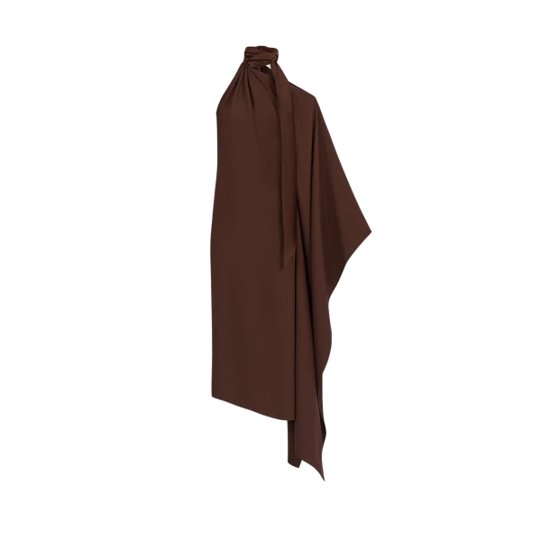 Taller Marmo Atlas Dress - Dresses - Italian Luxury Evening Wear at Coveti