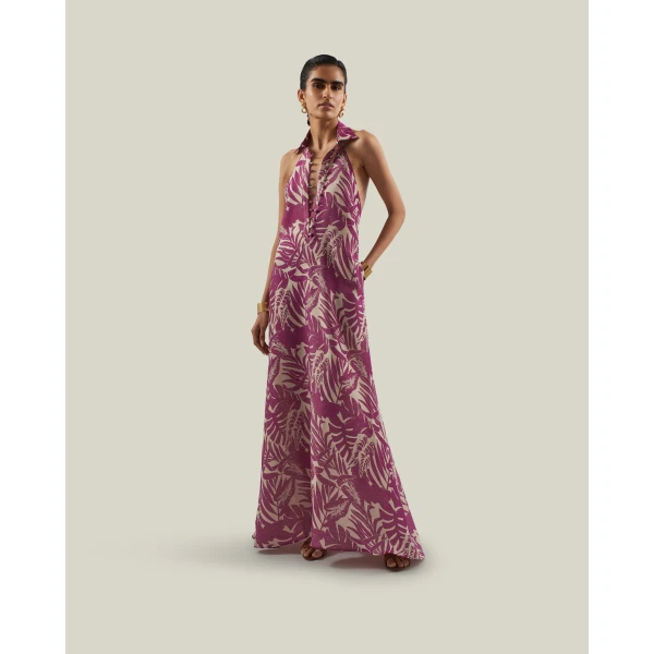Taller Marmo Barbara Tropical Dress - Dresses - Italian Luxury Evening Wear at Coveti