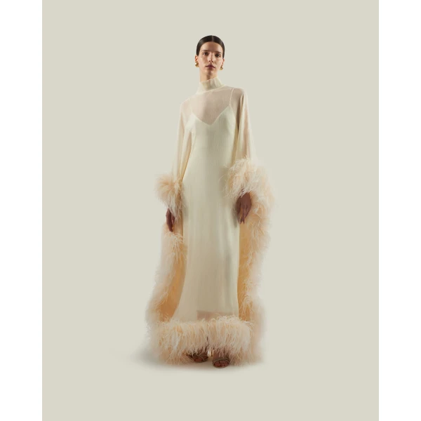 Taller Marmo Casta Diva Spirito Kaftan - Dresses - Italian Luxury Evening Wear at Coveti