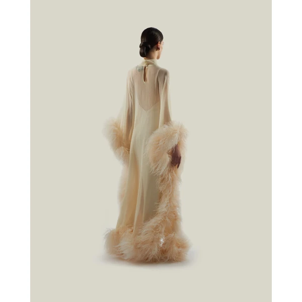 Taller Marmo Casta Diva Spirito Kaftan - Dresses - Italian Luxury Evening Wear at Coveti