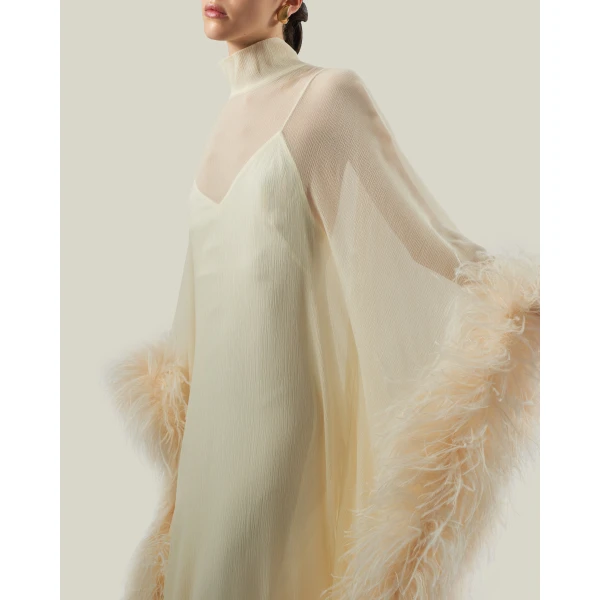 Taller Marmo Casta Diva Spirito Kaftan - Dresses - Italian Luxury Evening Wear at Coveti