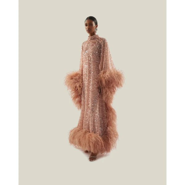 Taller Marmo Casta Diva Sublime Kaftan - Dresses - Italian Luxury Evening Wear at Coveti