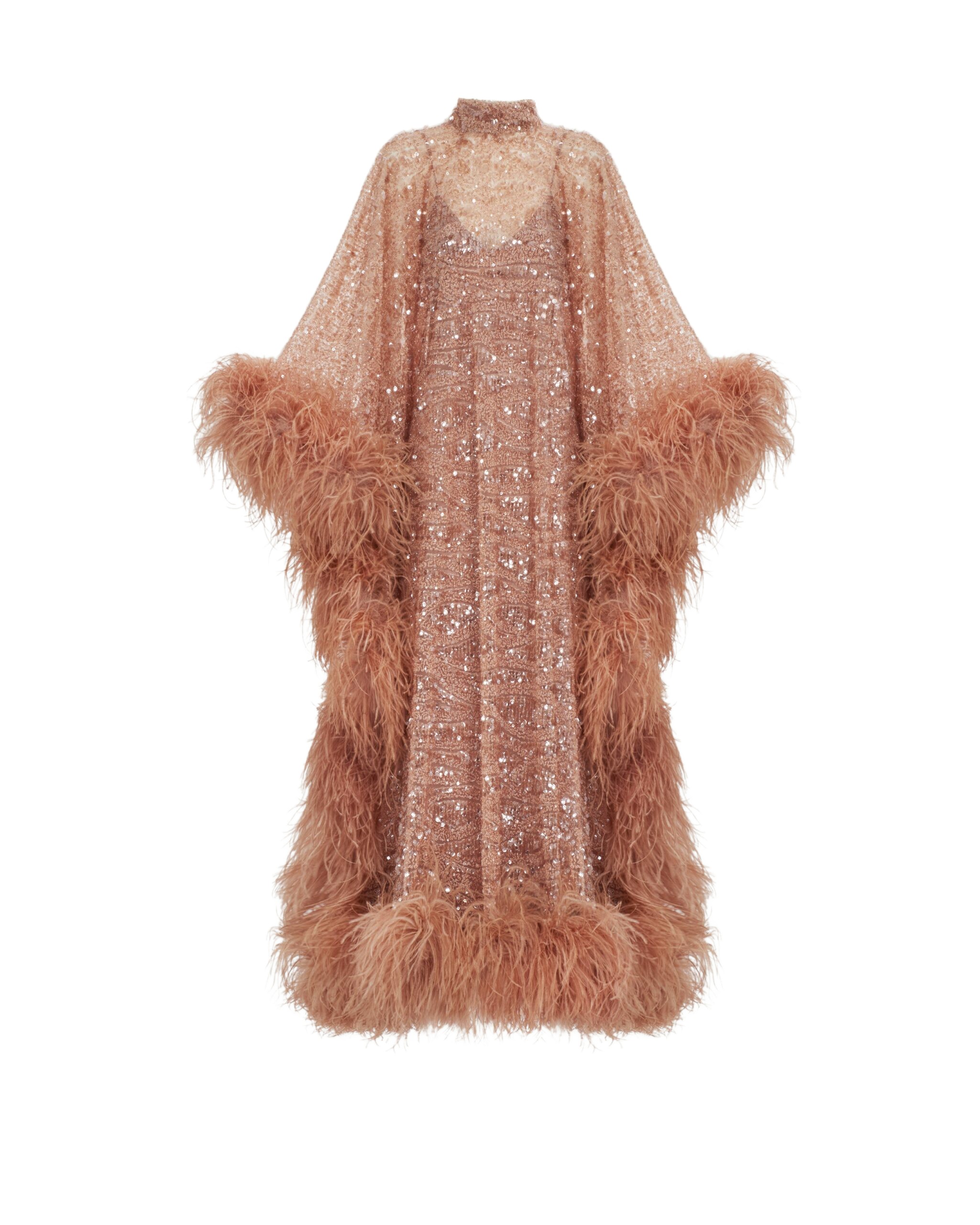 Taller Marmo Casta Diva Sublime Kaftan - Dresses - Italian Luxury Evening Wear at Coveti
