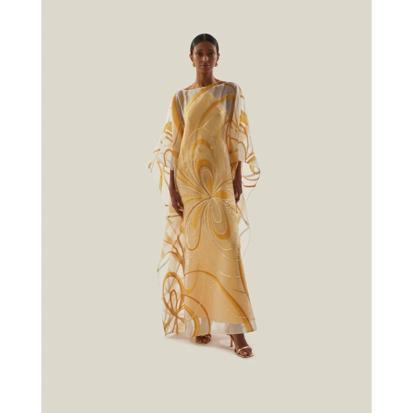 Taller Marmo Clarke Kaftan - Dresses - Italian Luxury Evening Wear at Coveti