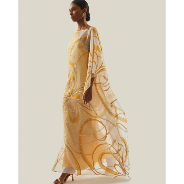 Taller Marmo Clarke Kaftan - Dresses - Italian Luxury Evening Wear at Coveti