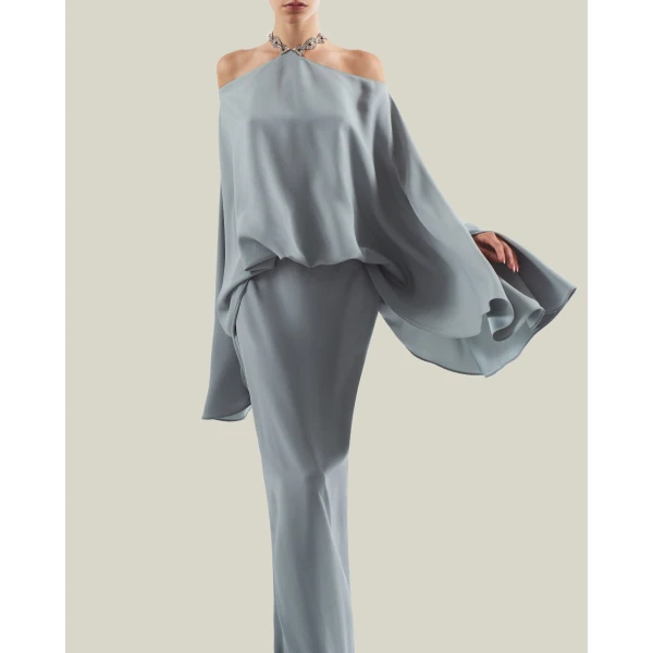 Taller Marmo Cyclades Crystal Dress - Dresses - Italian Luxury Evening Wear at Coveti