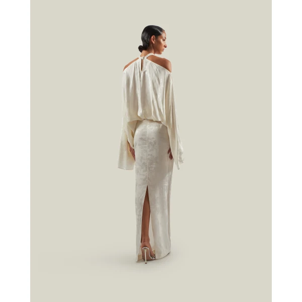 Taller Marmo Cyclades Toile Dress - Dresses - Italian Luxury Evening Wear at Coveti