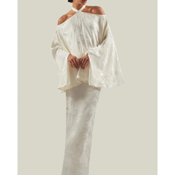 Taller Marmo Cyclades Toile Dress - Dresses - Italian Luxury Evening Wear at Coveti