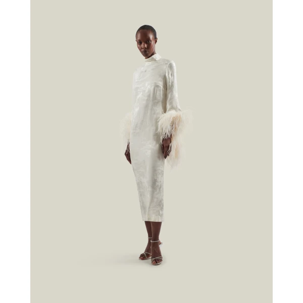 Taller Marmo Del Rio Toile Dress - Dresses - Italian Luxury Evening Wear at Coveti