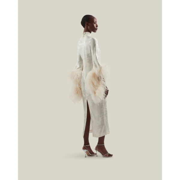 Taller Marmo Del Rio Toile Dress - Dresses - Italian Luxury Evening Wear at Coveti