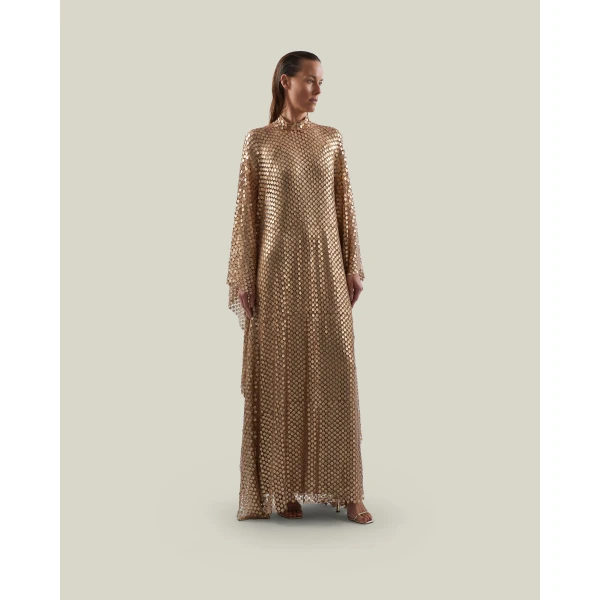 Taller Marmo Deserto Kaftan - Dresses - Italian Luxury Evening Wear at Coveti