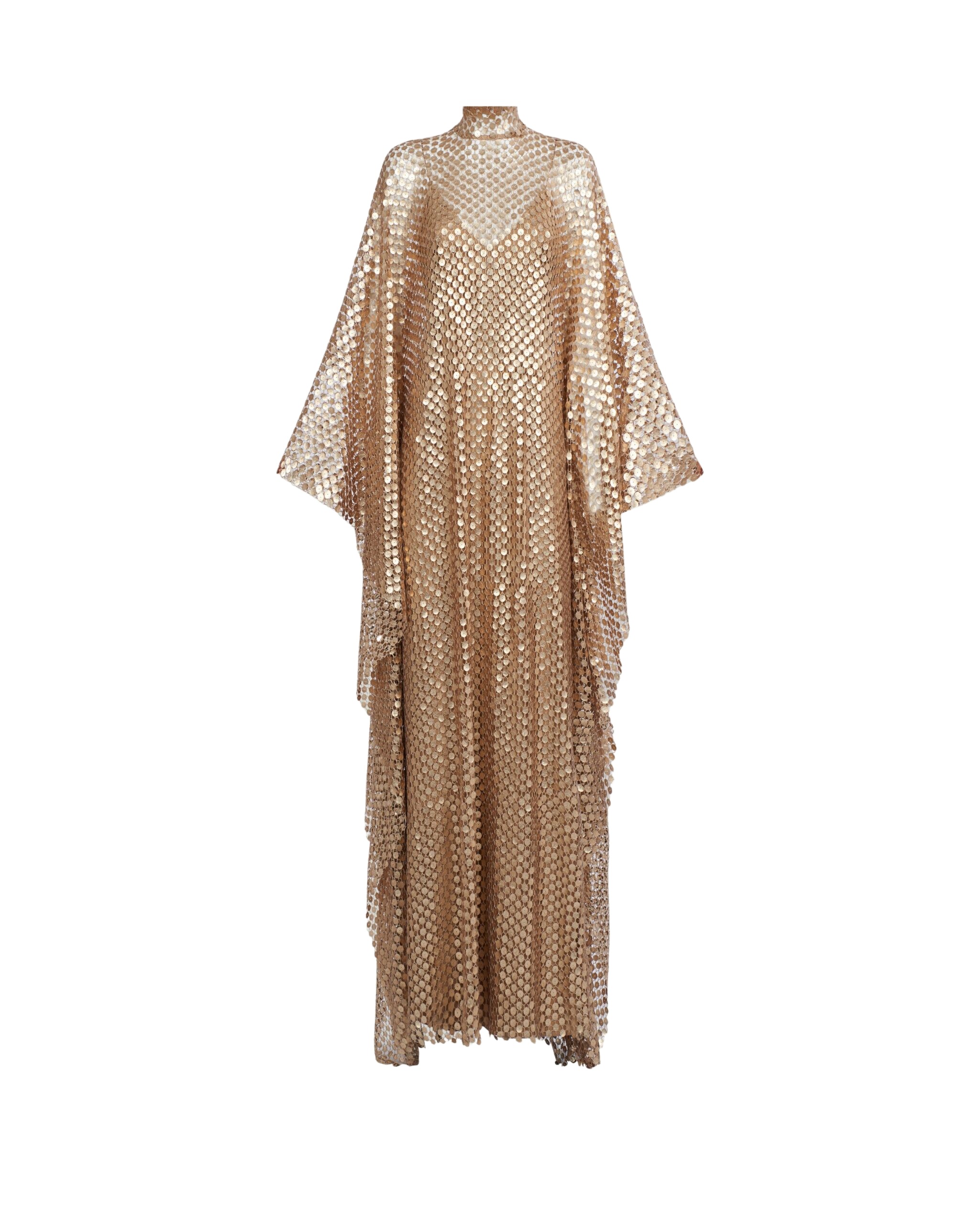 Taller Marmo Deserto Kaftan - Dresses - Italian Luxury Evening Wear at Coveti