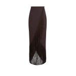 Taller Marmo El Pareo Linen Skirt - Dresses - Italian Luxury Evening Wear at Coveti