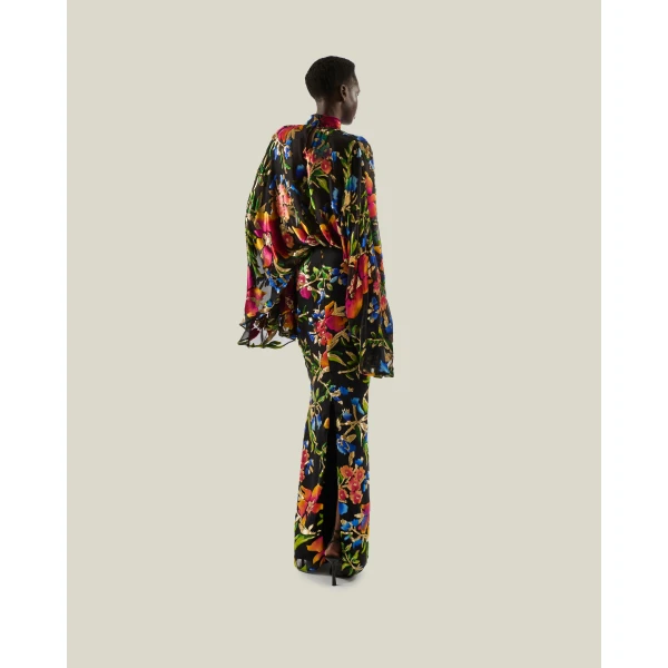 Taller Marmo Eolia Technicolor Gown - Dresses - Italian Luxury Evening Wear at Coveti