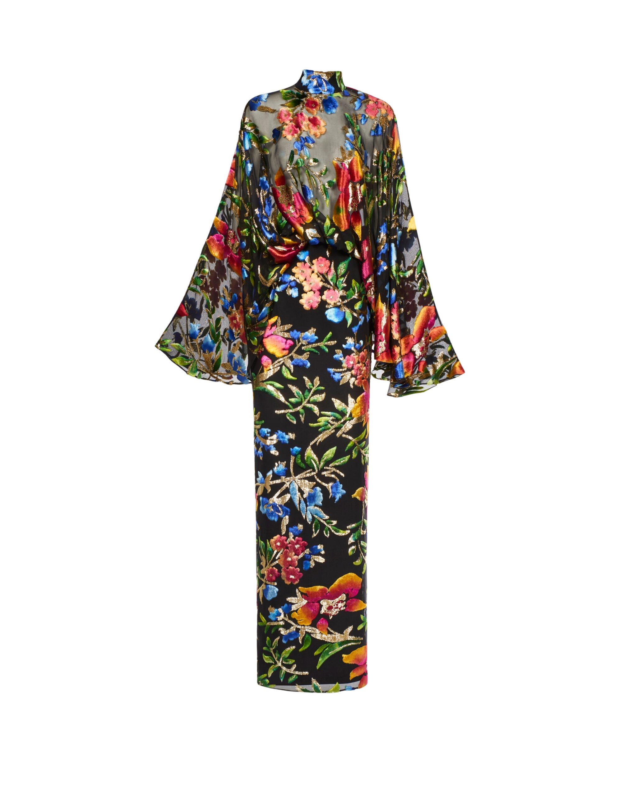 Taller Marmo Eolia Technicolor Gown - Dresses - Italian Luxury Evening Wear at Coveti