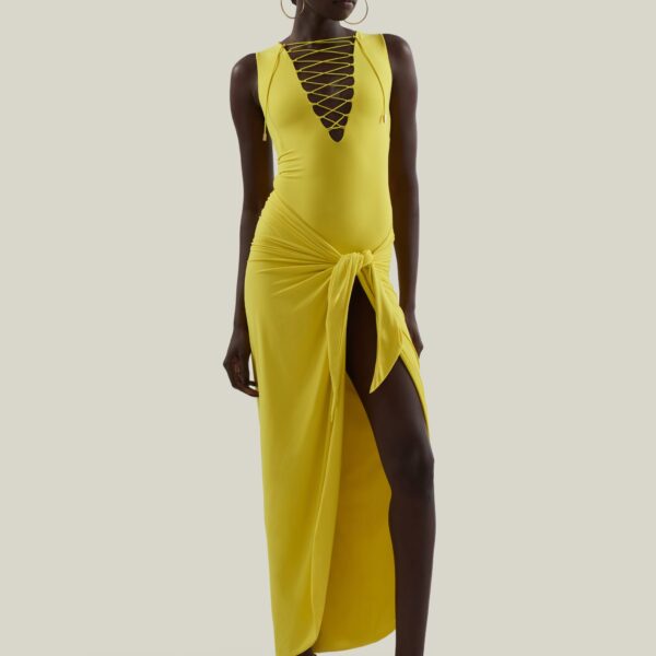 Taller Marmo Grand Sahara Swimsuit - Beachwear - Italian Luxury Evening Wear at Coveti