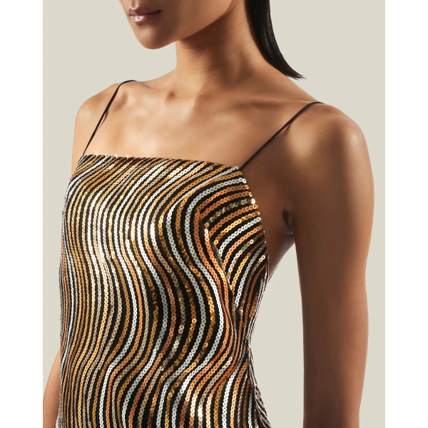 Taller Marmo Hemingway Disco Dress - Dresses - Italian Luxury Evening Wear at Coveti