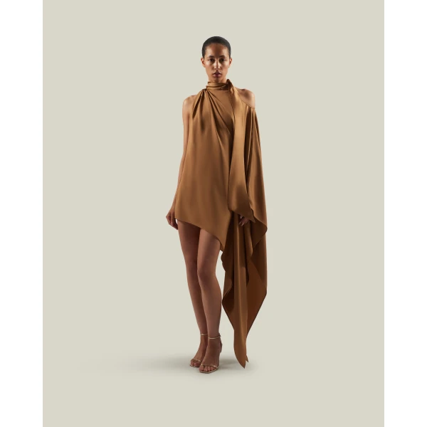 Taller Marmo Mini Atlas Dress, view 3