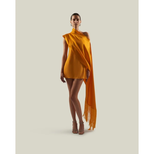 Taller Marmo Mini Berenson Dress - Dresses - Italian Luxury Evening Wear at Coveti
