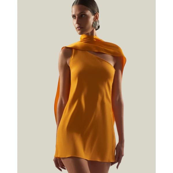Taller Marmo Mini Berenson Dress - Dresses - Italian Luxury Evening Wear at Coveti