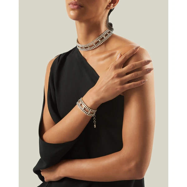 Taller Marmo Mini Bolkan Crystal Dress - Dresses - Italian Luxury Evening Wear at Coveti