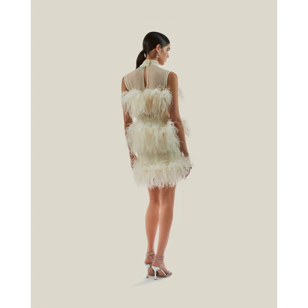 Taller Marmo Mini Divine Dress - Dresses - Italian Luxury Evening Wear at Coveti