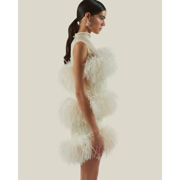 Taller Marmo Mini Divine Dress - Dresses - Italian Luxury Evening Wear at Coveti
