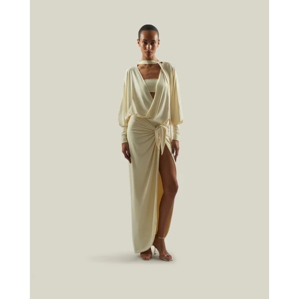 Taller Marmo Miss Jones Three-Piece Swimsuit - Beachwear - Italian Luxury Evening Wear at Coveti