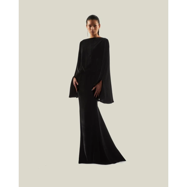 Taller Marmo Musidora Gown - Dresses - Italian Luxury Evening Wear at Coveti