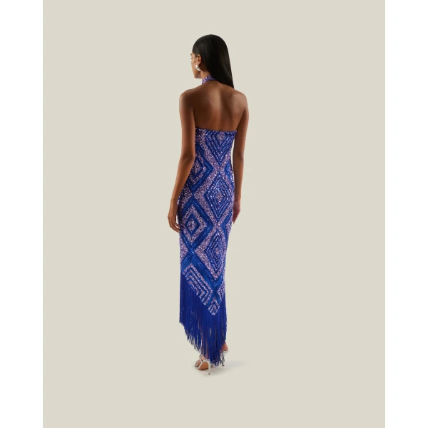 Taller Marmo Nina Flapper Dress - Dresses - Italian Luxury Evening Wear at Coveti